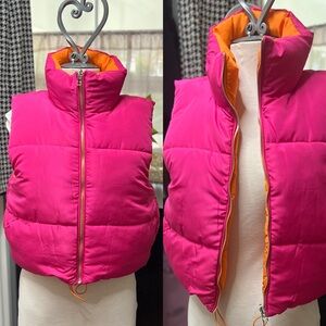 Fashion Nova Reversible Puffer NWT